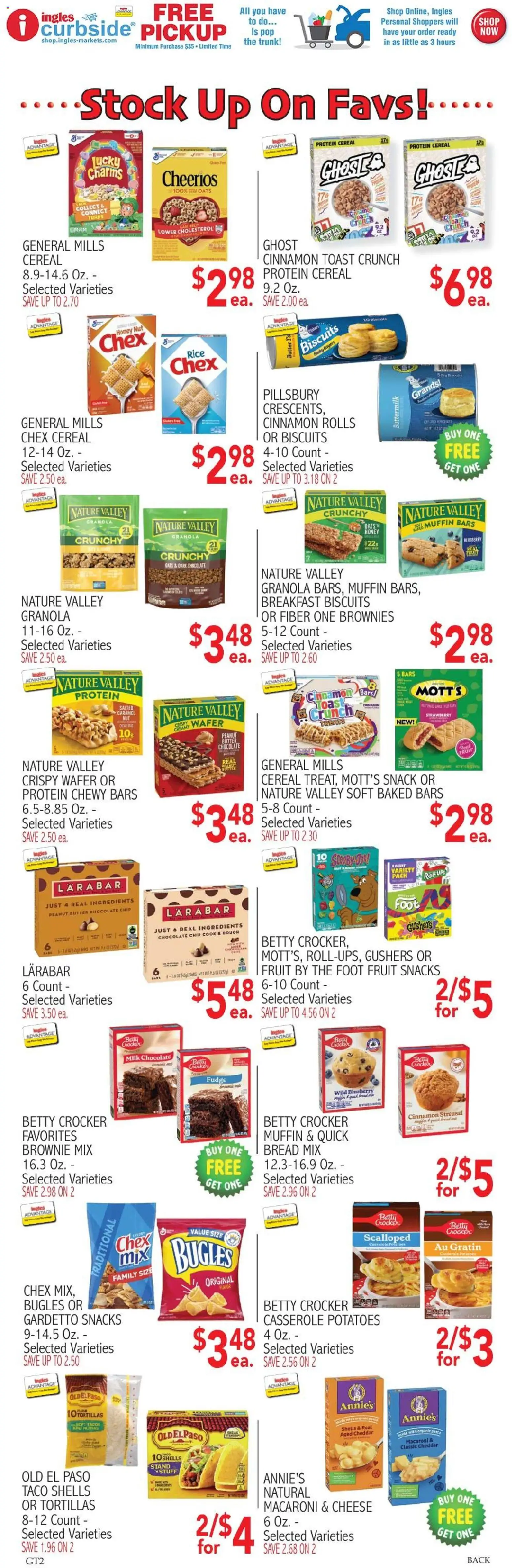 Ingles Weekly Ad - valid from 08.04.2026 | Page: 6 | Products: Butter, Chocolate, Muffin, Chocolate Chip
