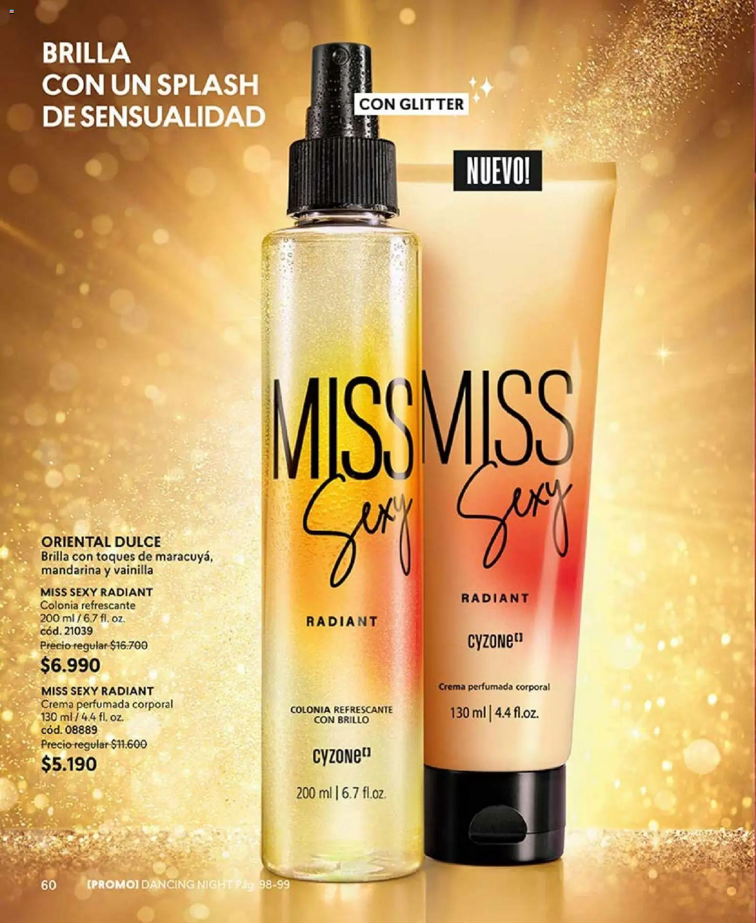 Catálogo CyZone Campaña 4 │ válido desde el 15.02.2026 | Página: 60 | Productos: Brillo, Glitter, Crema