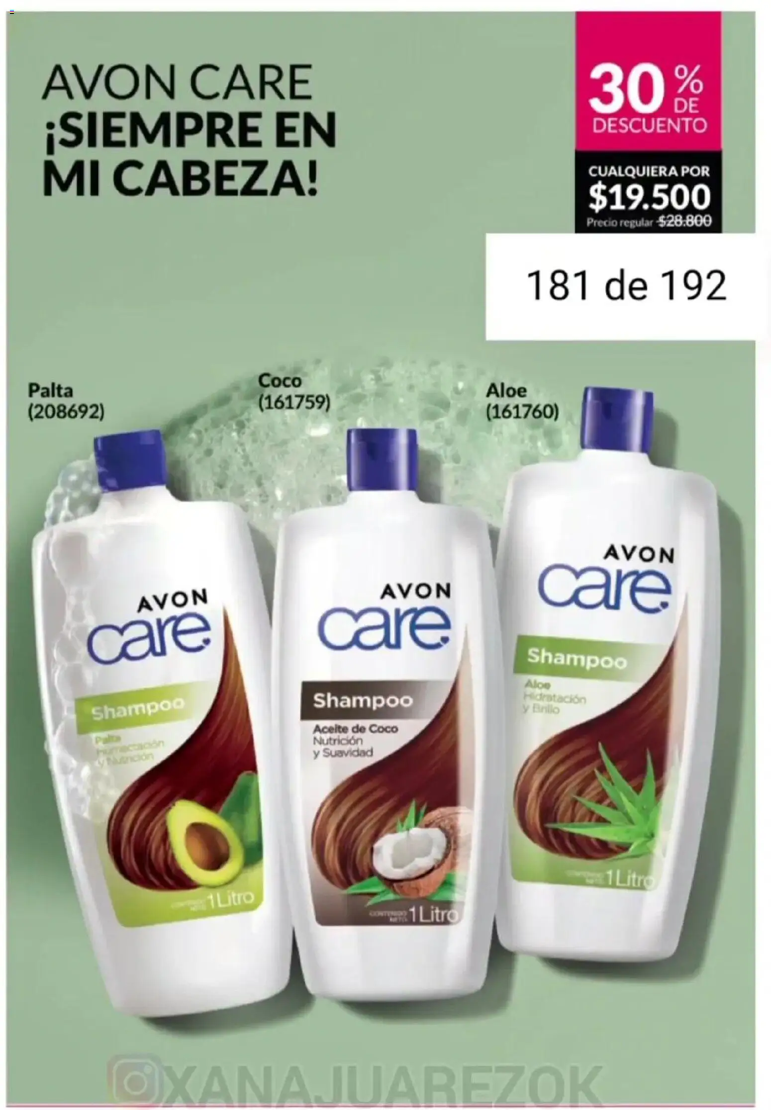 Avon - Campaña 3/2026 │ válido desde el 01.03.2026 | Página: 171 | Productos: Aceite, Shampoo, Brillo, Palta