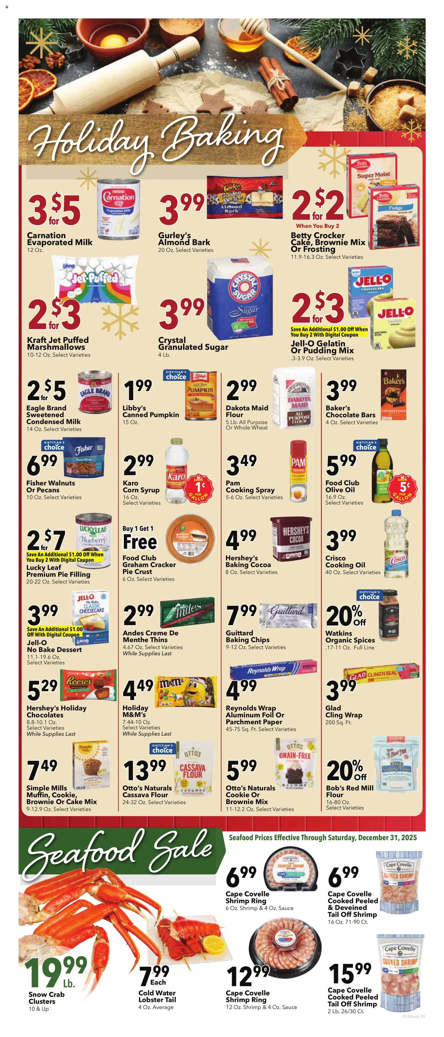 Coborn's Weekly Ad - valid from 17.12.2025 | Page: 5 | Products: Ring, Chips, Pumpkin, Cheesecake