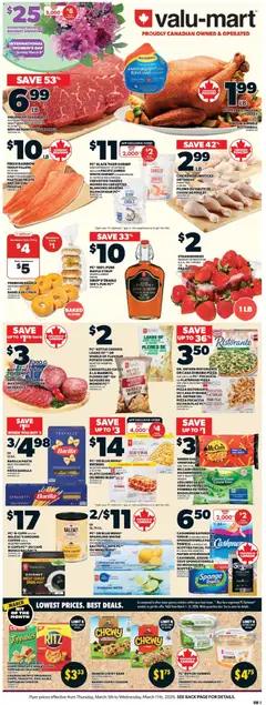 Preview of Valu Mart weekly flyer from shop Valu Mart valid from 05.03.2026