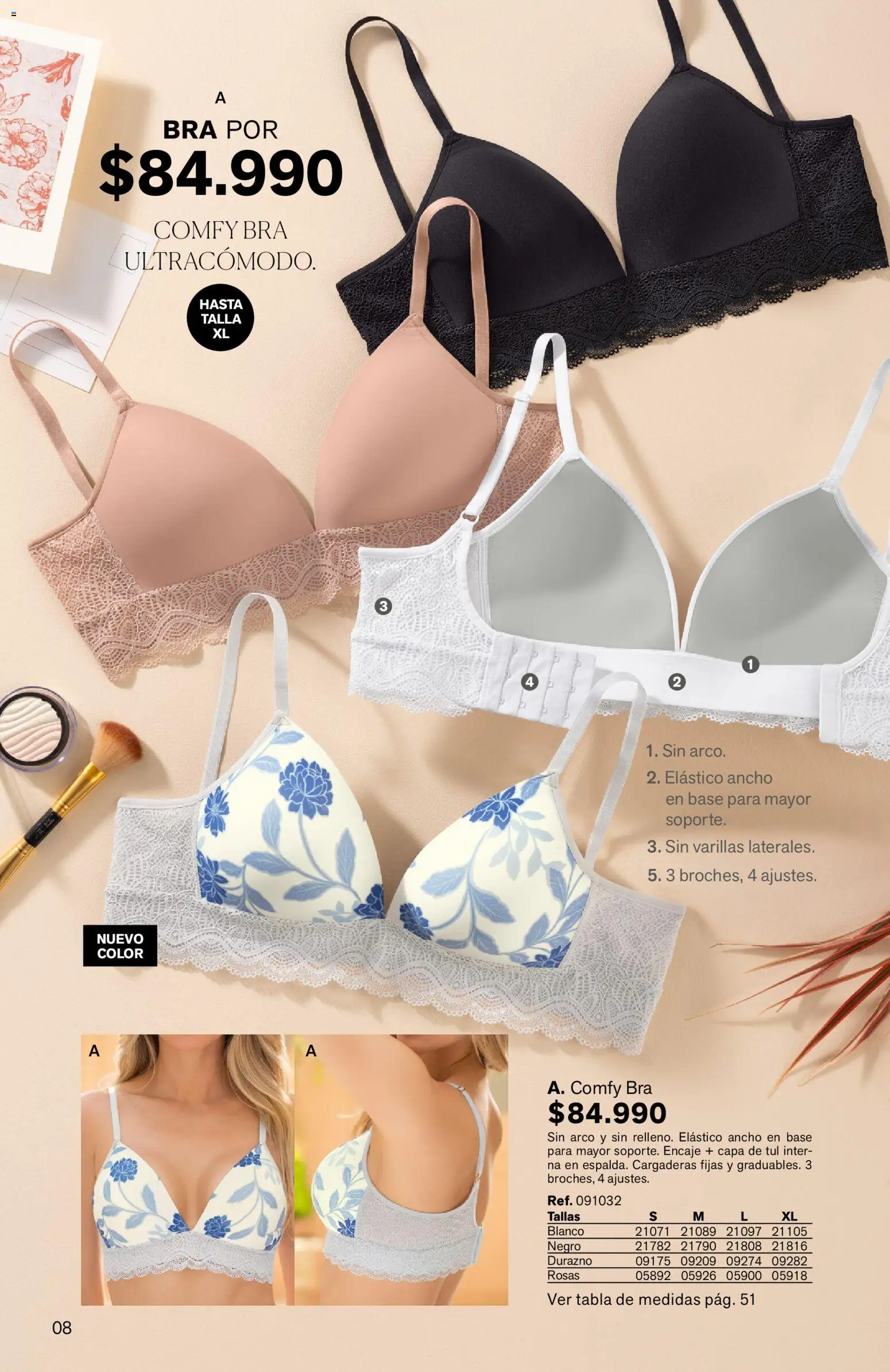 Leonisa revista - valida desde el 03.04.2026 | Página: 8 | Productos: Durazno