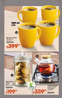 Vista previa de Fuller campaña 24 2026, nuevo folleto de la tienda, válido en México a partir del 04.03.2026 | Página: 36 | Productos: Tetera, Mesa
