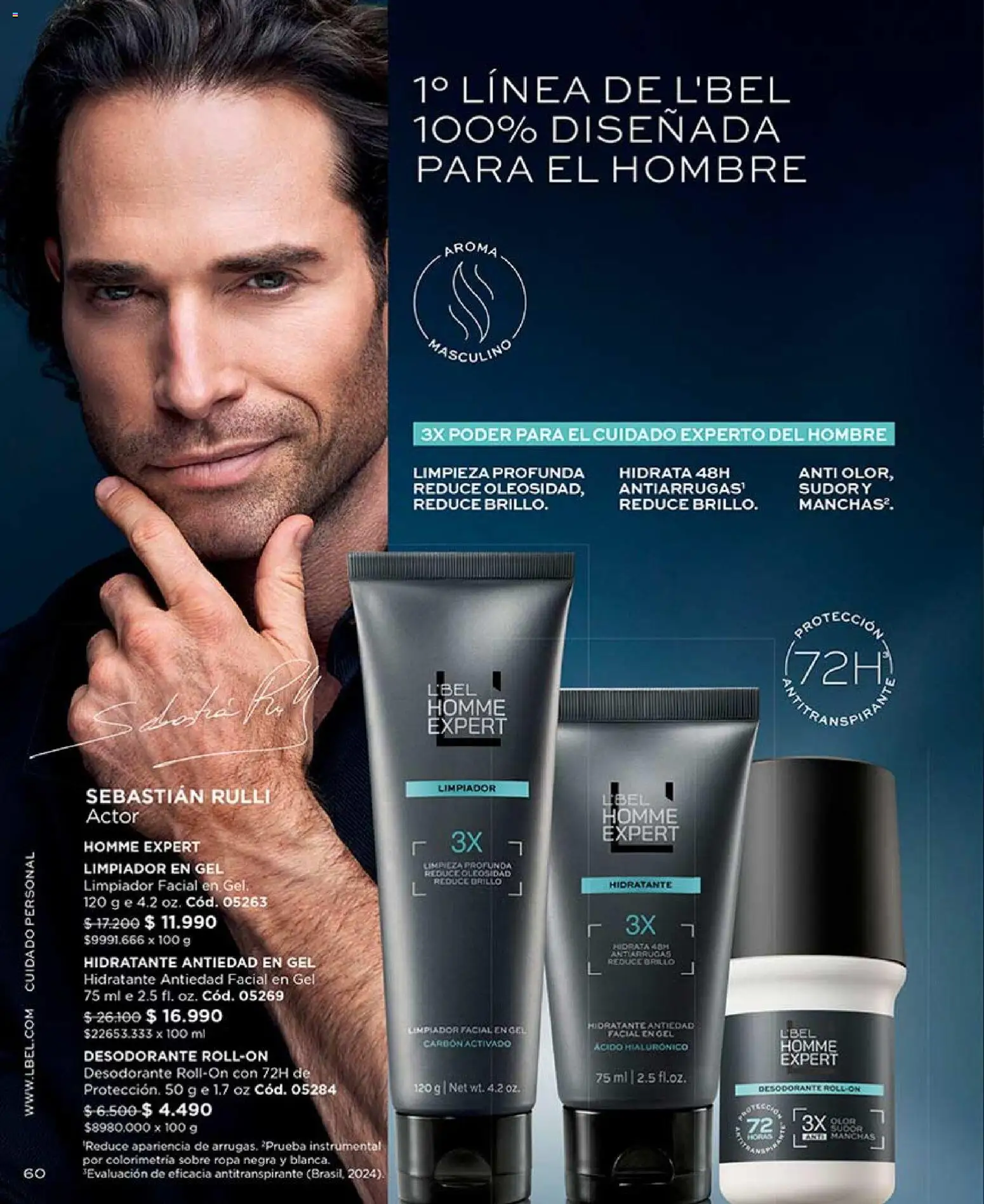 Catálogo L'Bel Campaña 7 │ válido desde el 18.04.2026 | Página: 60 | Productos: Desodorante, Antitranspirante, Sobre, Ropa