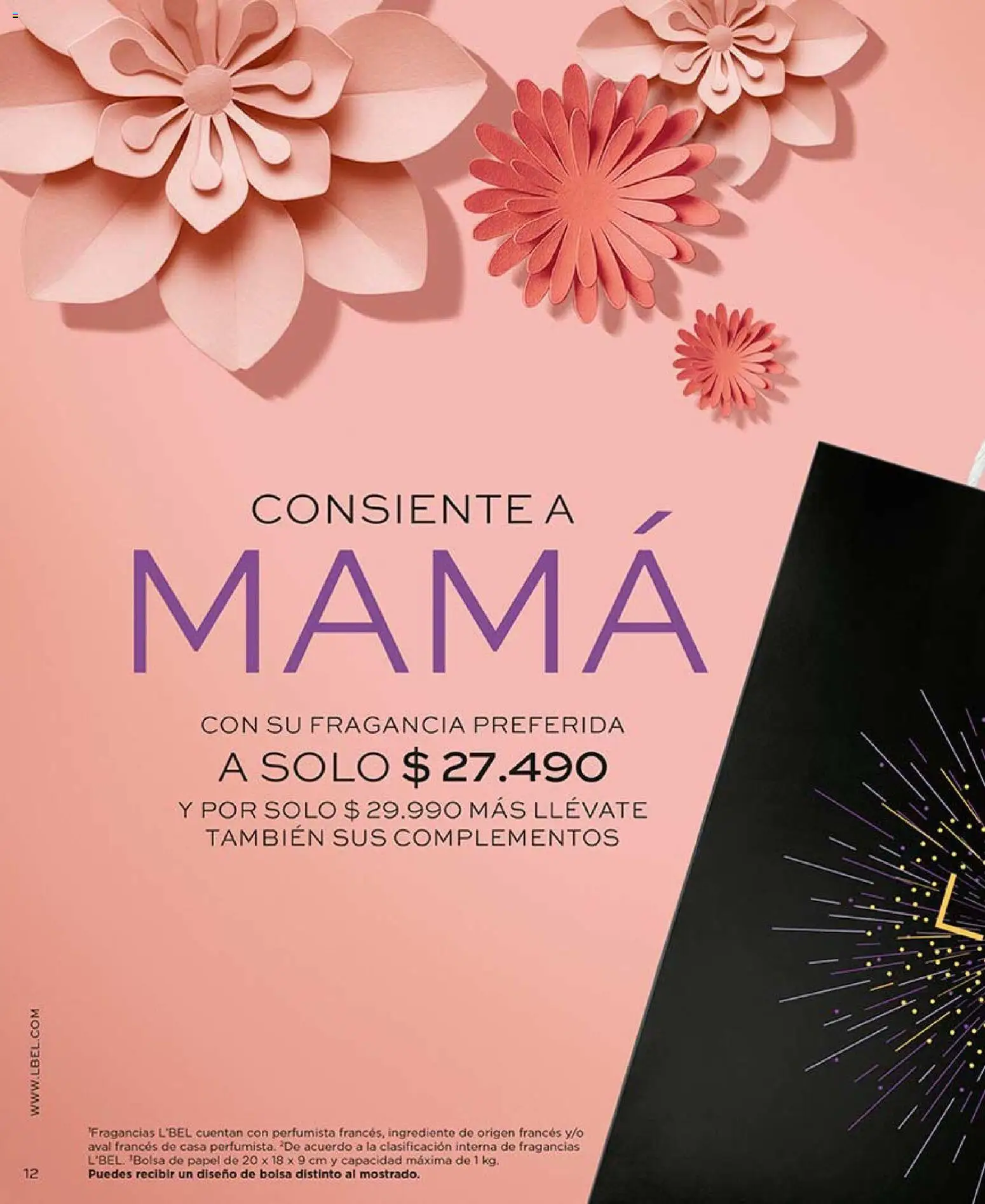 Catálogo L'Bel Campaña 7 │ válido desde el 18.04.2026 | Página: 12 | Productos: Bolsa, Fragancia