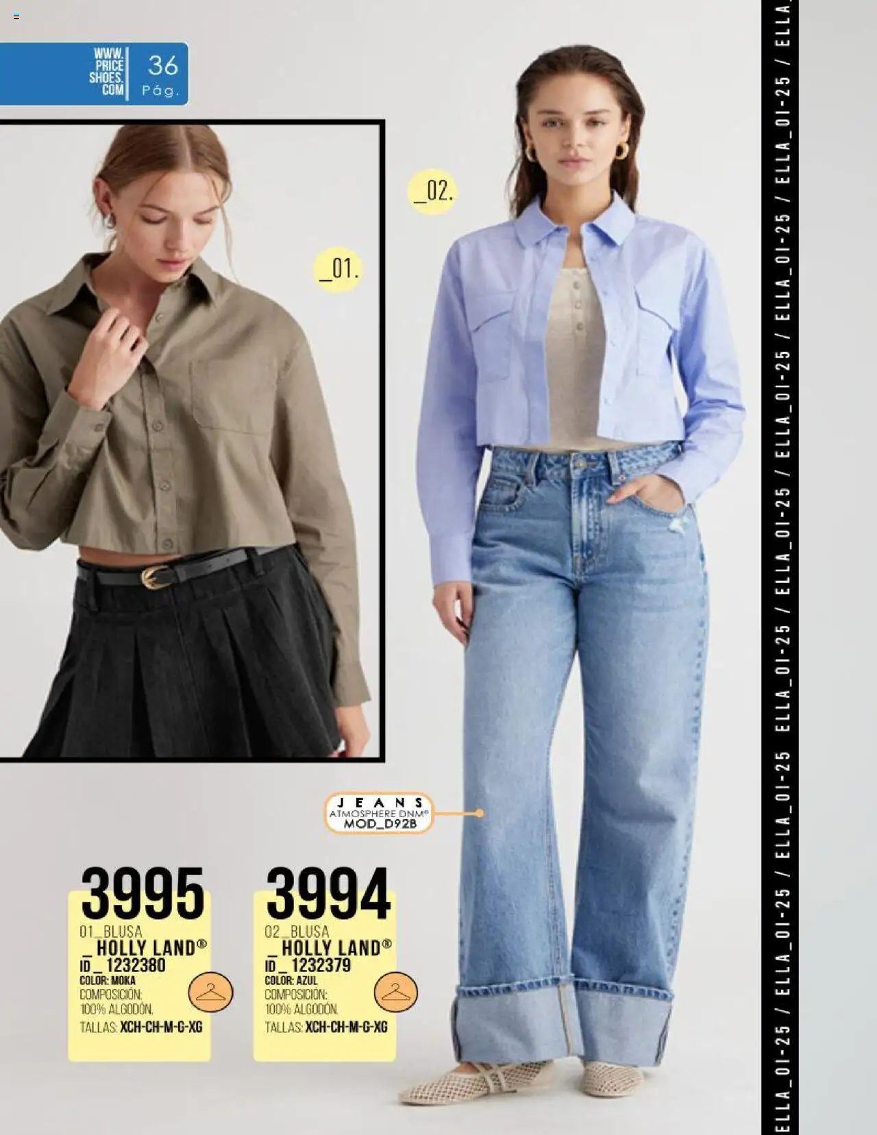 Nuevas ofertas de Price Shoes válidas en toda la República Mexicana desde el 11.08.2025. ¡Encuentra las mejores ofertas en Price Shoes - Catálogo Colección Ella ! | Página: 38 | Productos: Algodón