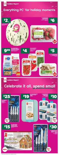 Preview of Real Canadian Superstore flyer - MB from shop Real Canadian Superstore valid from 30.10.2025 | Page: 10 | Products: Strawberries, PC, Cutter