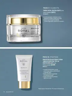 Nuevas ofertas de JAFRA válidas en toda la República Mexicana desde el 01.05.2025. ¡Encuentra las mejores ofertas en PROTECTOR SOLAR FACIAL FLUIDO *AMPLIO ESPECTRO *FPS 50 PROTECCIÓN ALTA 50 ML, Protege del daño diario causado por los rayos solares, contaminación y radicales libres. Ayuda a disminuir la aparición de manchas en la piel. Ayuda a disminuir los primeros signos de la edad! | Página: 10