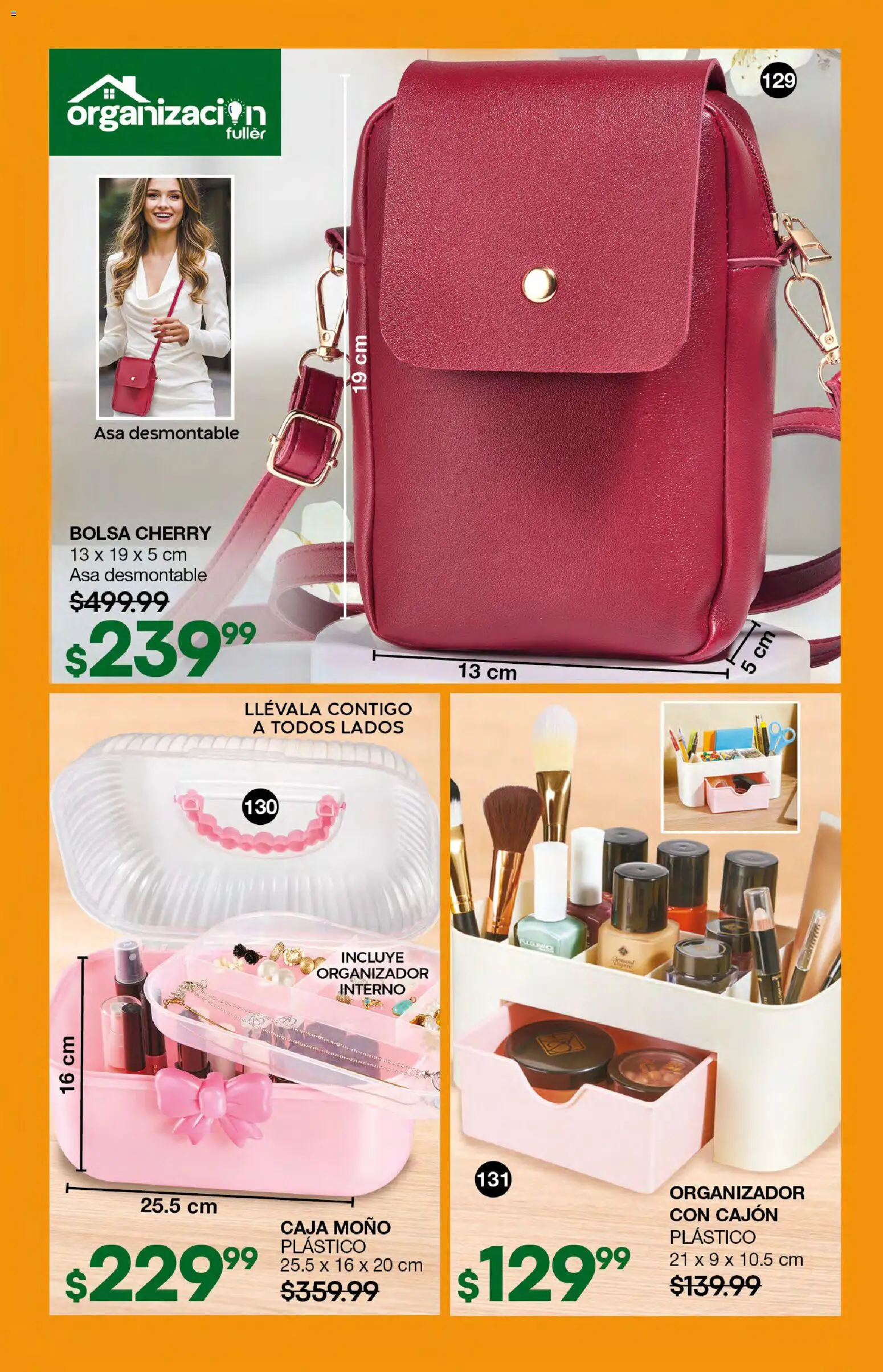 Nuevas ofertas de Fuller válidas en toda la República Mexicana desde el 04.03.2026. ¡Encuentra las mejores ofertas en Fuller campaña 24 2026! | Página: 80 | Productos: Bolsa, Organizador, Moño, Caja