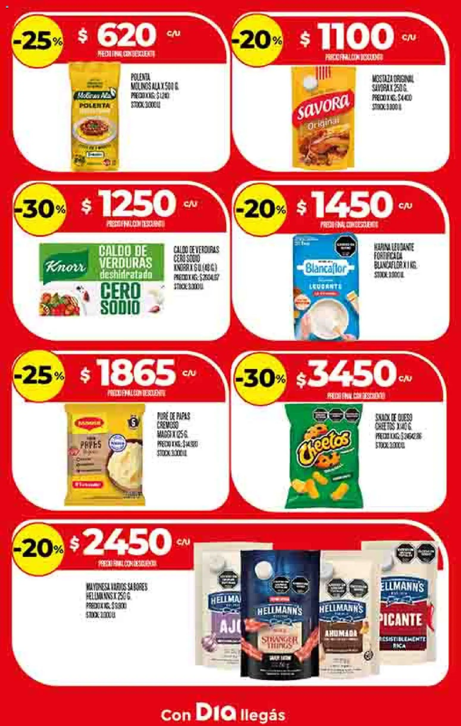Dia - Ofertas - Salta y Jujuy │ válido desde el 05.11.2025 | Página: 14 | Productos: Mayonesa, Polenta, Queso