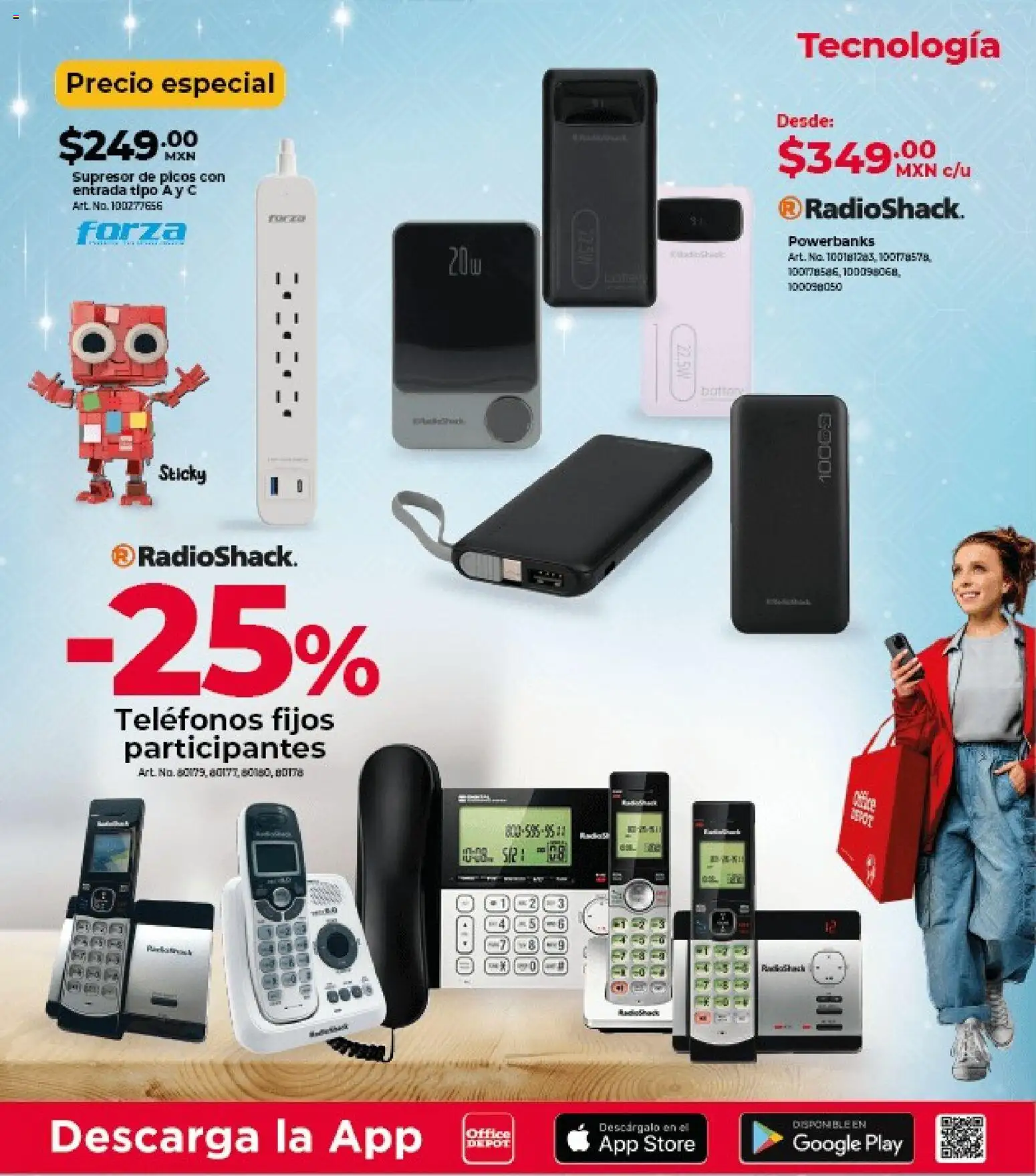 Nuevas ofertas de Office Depot válidas en toda la República Mexicana desde el 01.11.2025. ¡Encuentra las mejores ofertas en Office Depot catálogo! | Página: 20