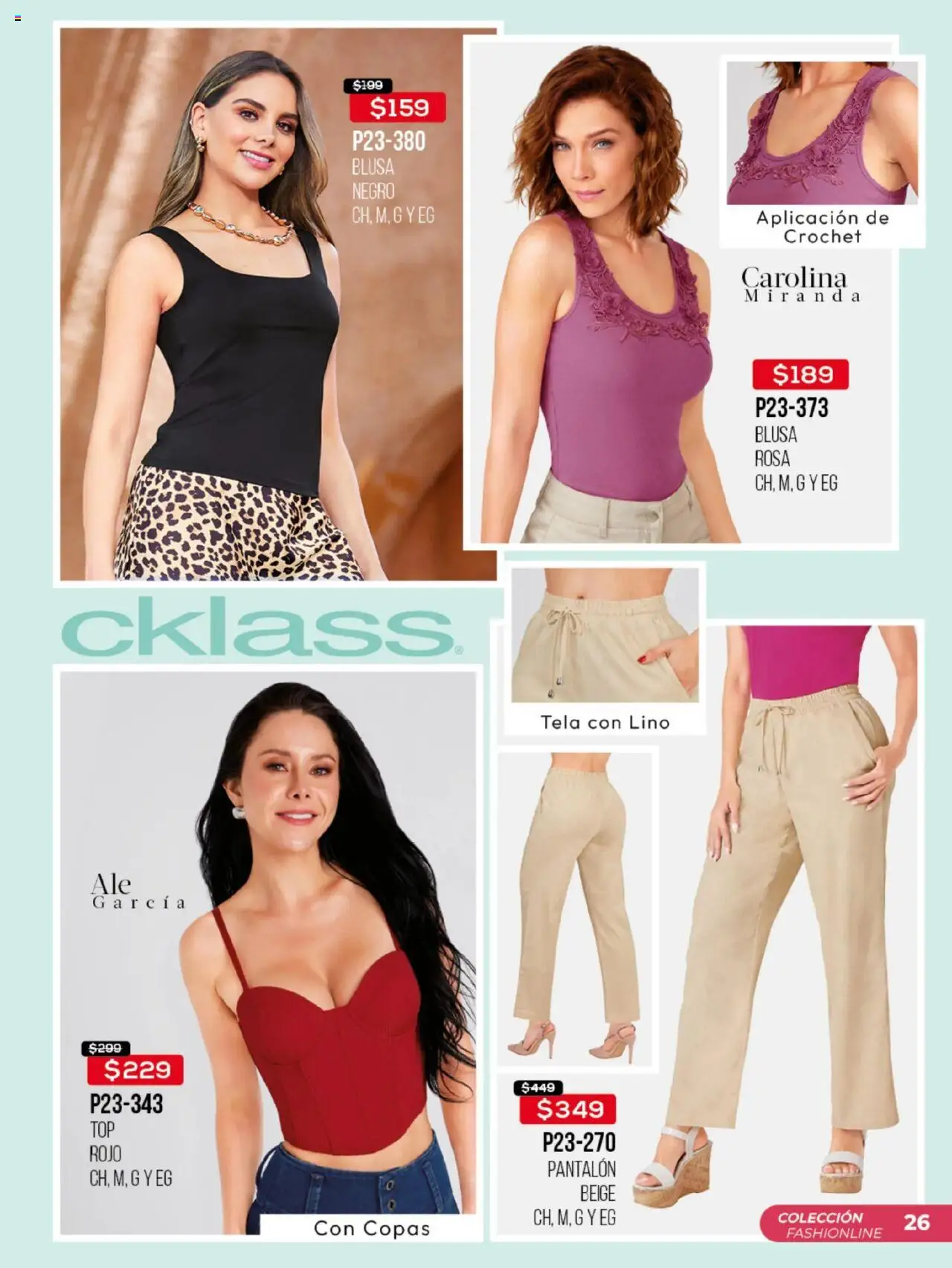 Nuevas ofertas de Cklass válidas en toda la República Mexicana desde el 01.10.2025. ¡Encuentra las mejores ofertas en Cklass - Catálogo Promoción De La Semana! | Página: 27 | Productos: Blusa