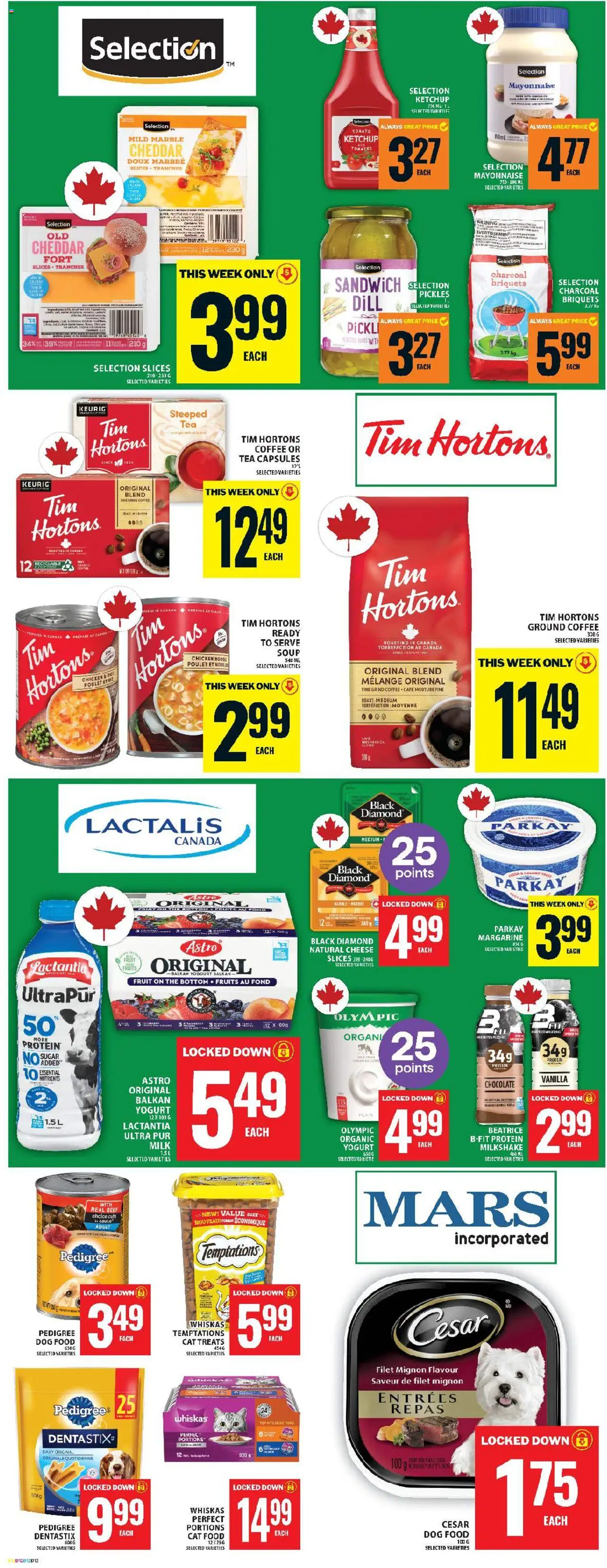 Food Basics flyer valid from 21.08.2025 | Page: 16 | Products: Tea, Milk, Coffee, Chicken