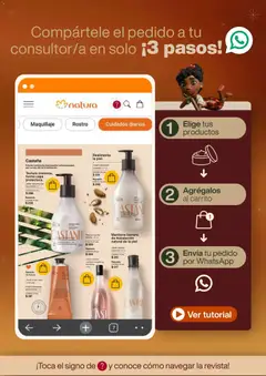 Natura - Catálogo C16/2025 -  Vista previa de la revista de la tienda Natura valido desde el 13.11.2025 | Página: 2 | Productos: Magdalena, Jabón líquido, Maquillaje, Jabón