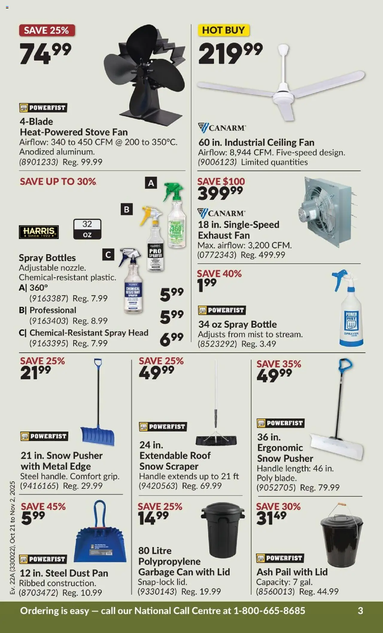 Princess Auto flyer valid from 21.10.2025 | Page: 24 | Products: Stove, Fan