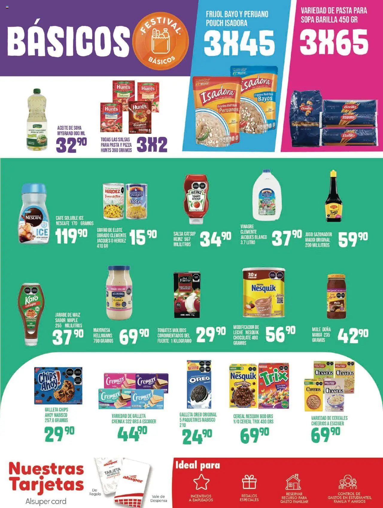 Nuevas ofertas de Alsuper válidas en toda la República Mexicana desde el 01.08.2025. ¡Encuentra las mejores ofertas en Alsuper - Folleto! | Página: 6 | Productos: Vinagre, Sopa, Leche, Jugo