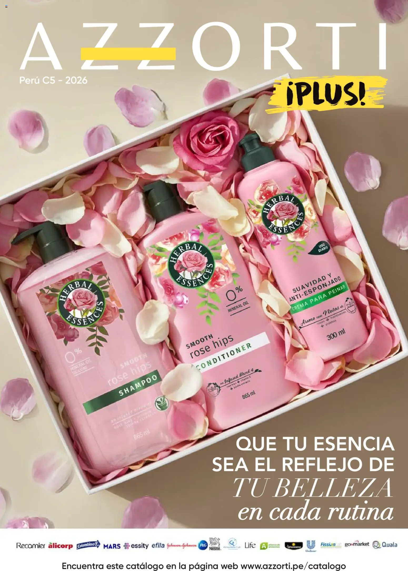 Catálogo Azzorti válido desde 16.02.2026 | Página: 1 | Productos: Shampoo, Crema