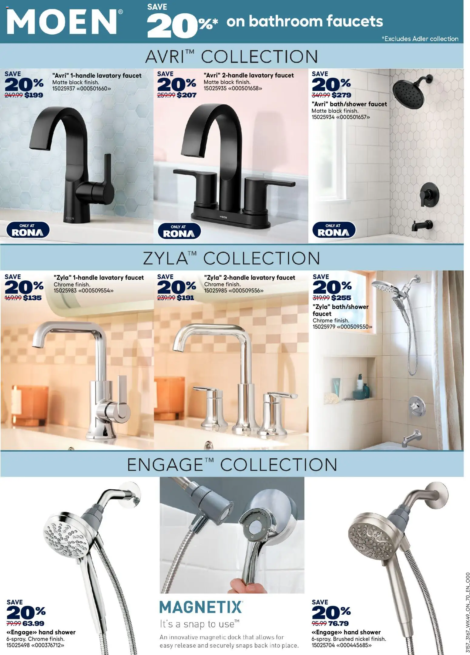 Rona flyer valid from 01.01.2026 | Page: 13 | Products: Shower