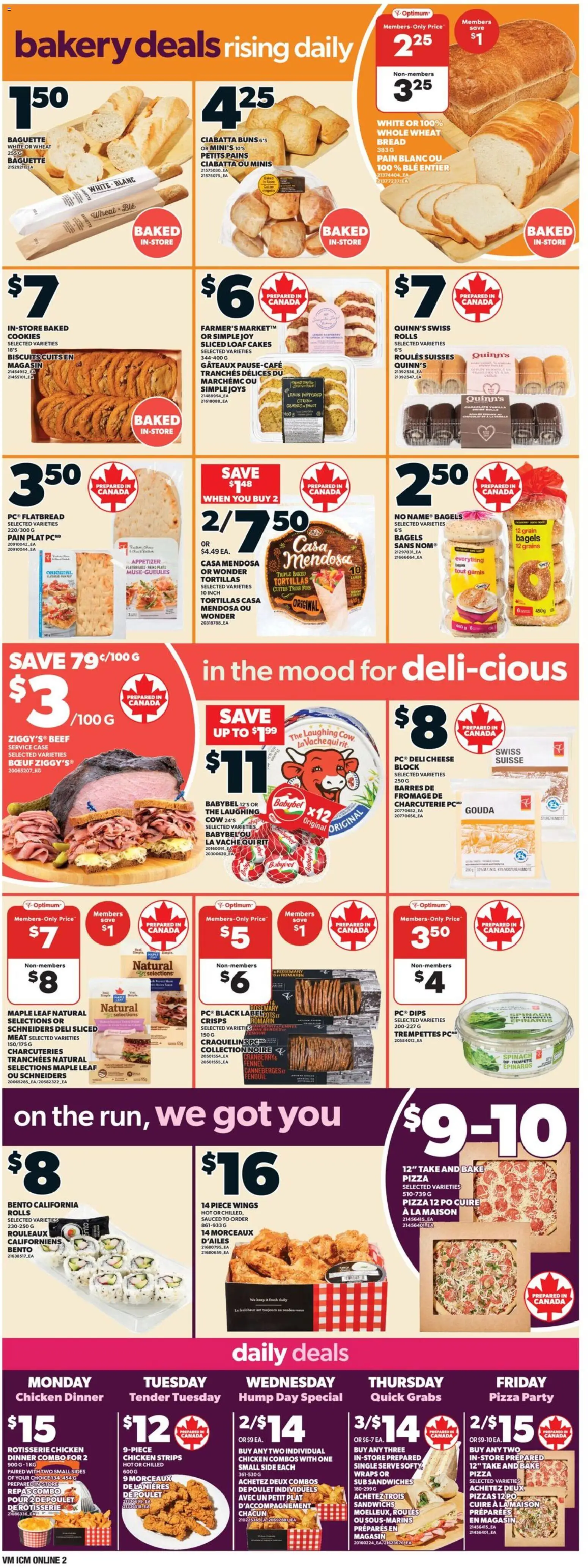 Valu Mart flyer valid from 19.02.2026 | Page: 4 | Products: Beef, Bakery, Bread, Pizza