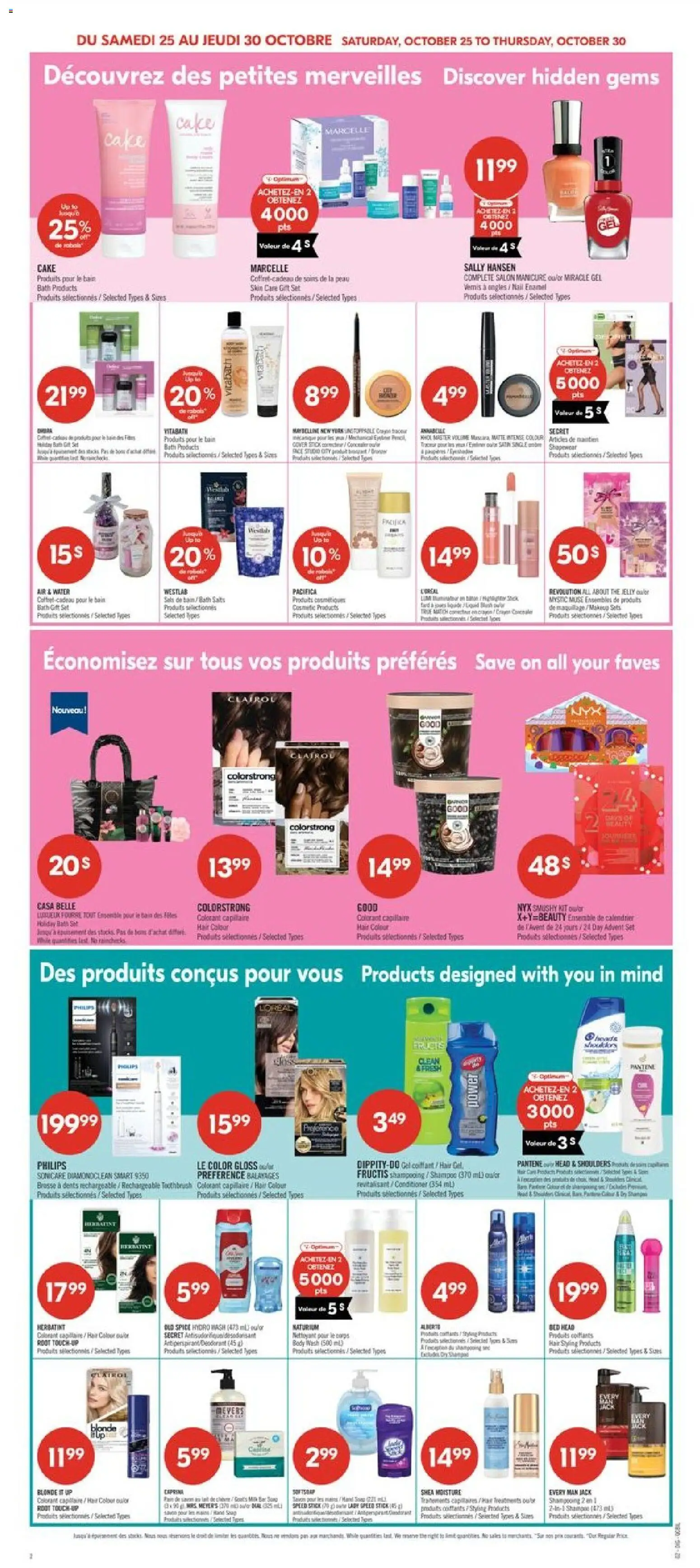 Pharmaprix flyer valid from 25.10.2025 | Page: 16 | Products: Electric toothbrush, Blush, Highlighter, Bath