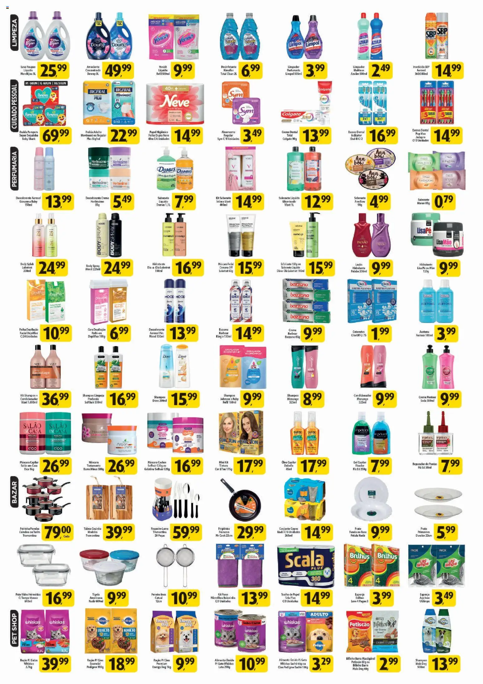 Coelho Diniz Folheto - válido de 24.04.2026 | Página: 4 | Produtos: Shampoo, Vanish, Sabonete líquido, Tigela
