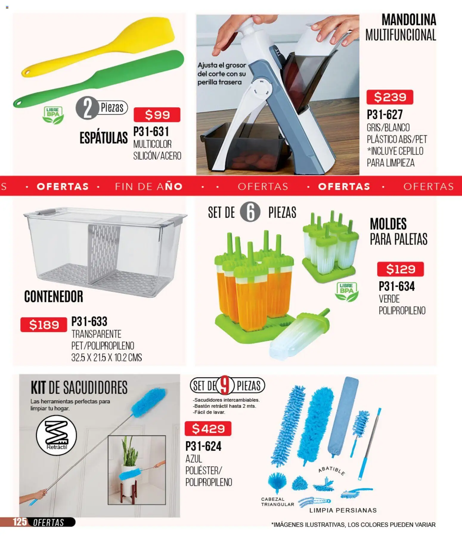 Nuevas ofertas de Cklass válidas en toda la República Mexicana desde el 12.01.2026. ¡Encuentra las mejores ofertas en Cklass catálogo Mega Ofertas Calzado! | Página: 435 | Productos: Cepillo, Contenedor