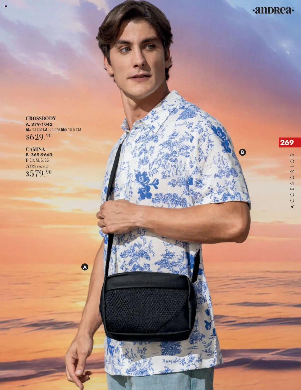 Nuevas ofertas de Andrea válidas en toda la República Mexicana desde el 17.08.2025. ¡Encuentra las mejores ofertas en Andrea - Catálogo Tropical Otoño / Invierno! | Página: 269 | Productos: Camisa