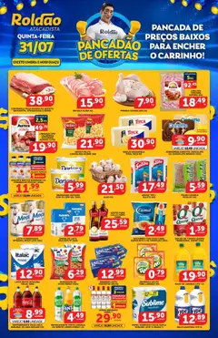 Roldão - Ofertas Pancadão + Fim de Semana Arrasador - Pré-Visualização do folheto da loja Roldão, válido de 31.07.2025