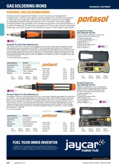 Preview of Jaycar Engineering & Scientific Catalogue 2025/2026  - valid from 09.07.2025 | Page: 62