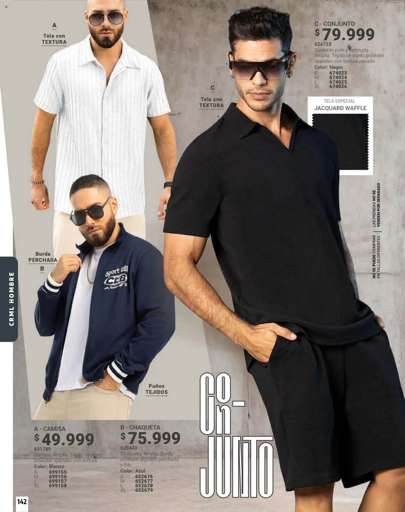 Carmel revista - valida desde el 01.03.2026 | Página: 142 | Productos: Algodón, Conjunto, Camisa, Chaqueta