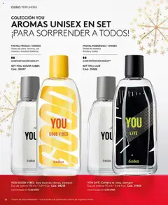 Catálogo Ésika Campaña 17 válido desde el 14.10.2025 | Página: 22 | Productos: Sal, Bolsa, Eau de toilette