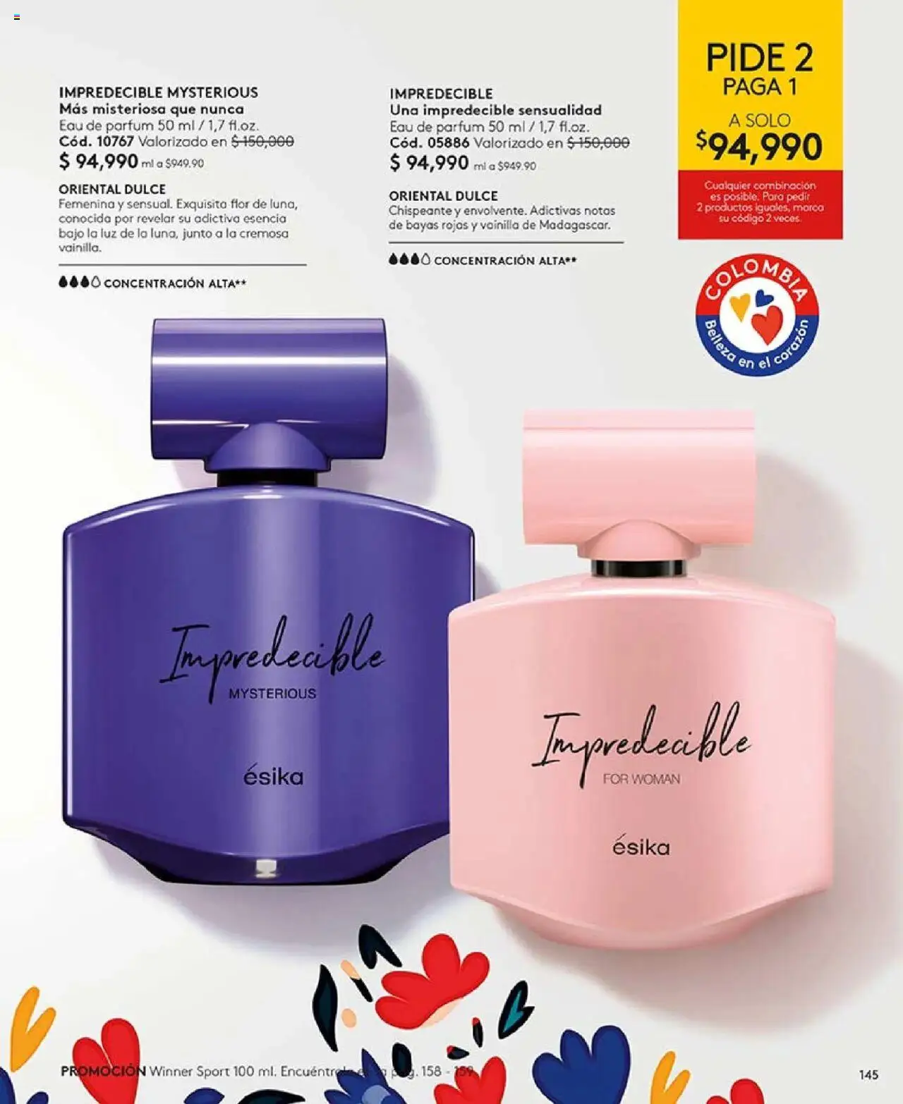 Ésika revista - valida desde el 16.06.2025 | Página: 145 | Productos: Combinación