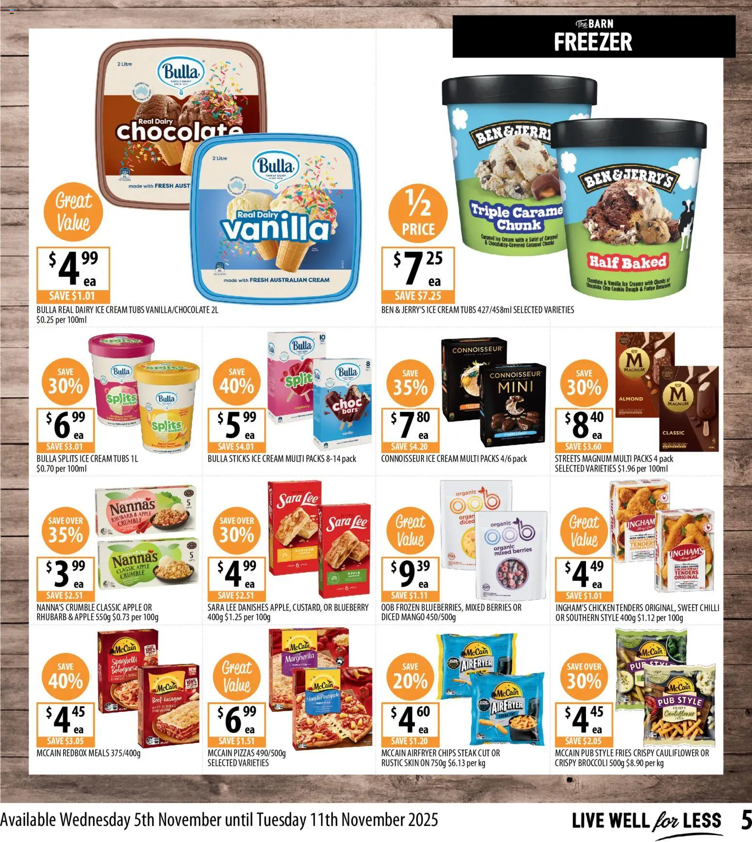 Supabarn catalogue - valid from 05.11.2025 | Page: 5 | Products: Chocolate, Ham, Pineapple, Chips