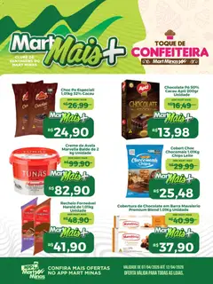 Mart Minas ofertas Confeiteira - Pré-Visualização do folheto da loja Mart Minas, válido de 07.04.2026