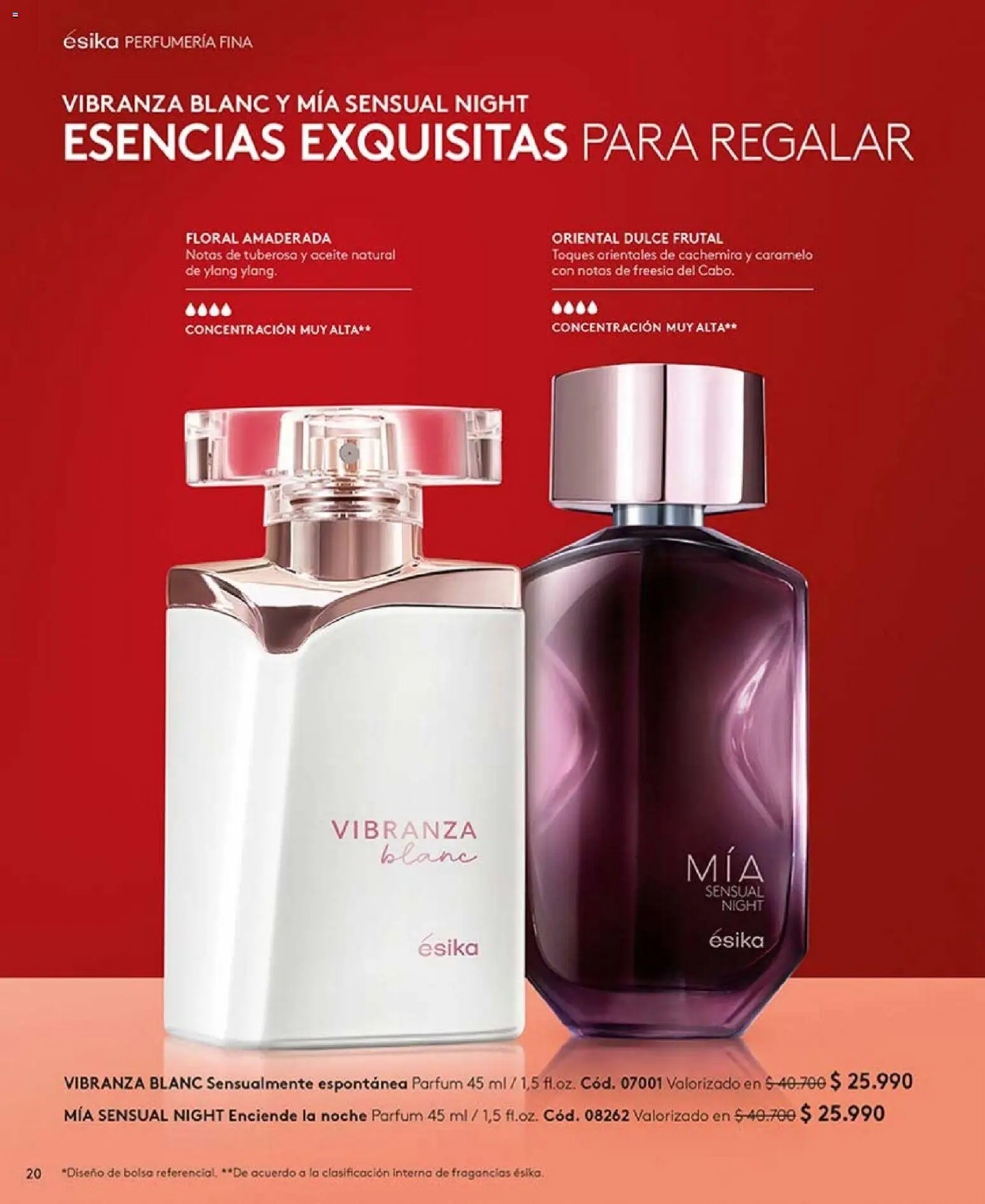 Catálogo Ésika Campaña 3 │ válido desde el 01.02.2026 | Página: 20 | Productos: Bolsa, Esencias, Aceite