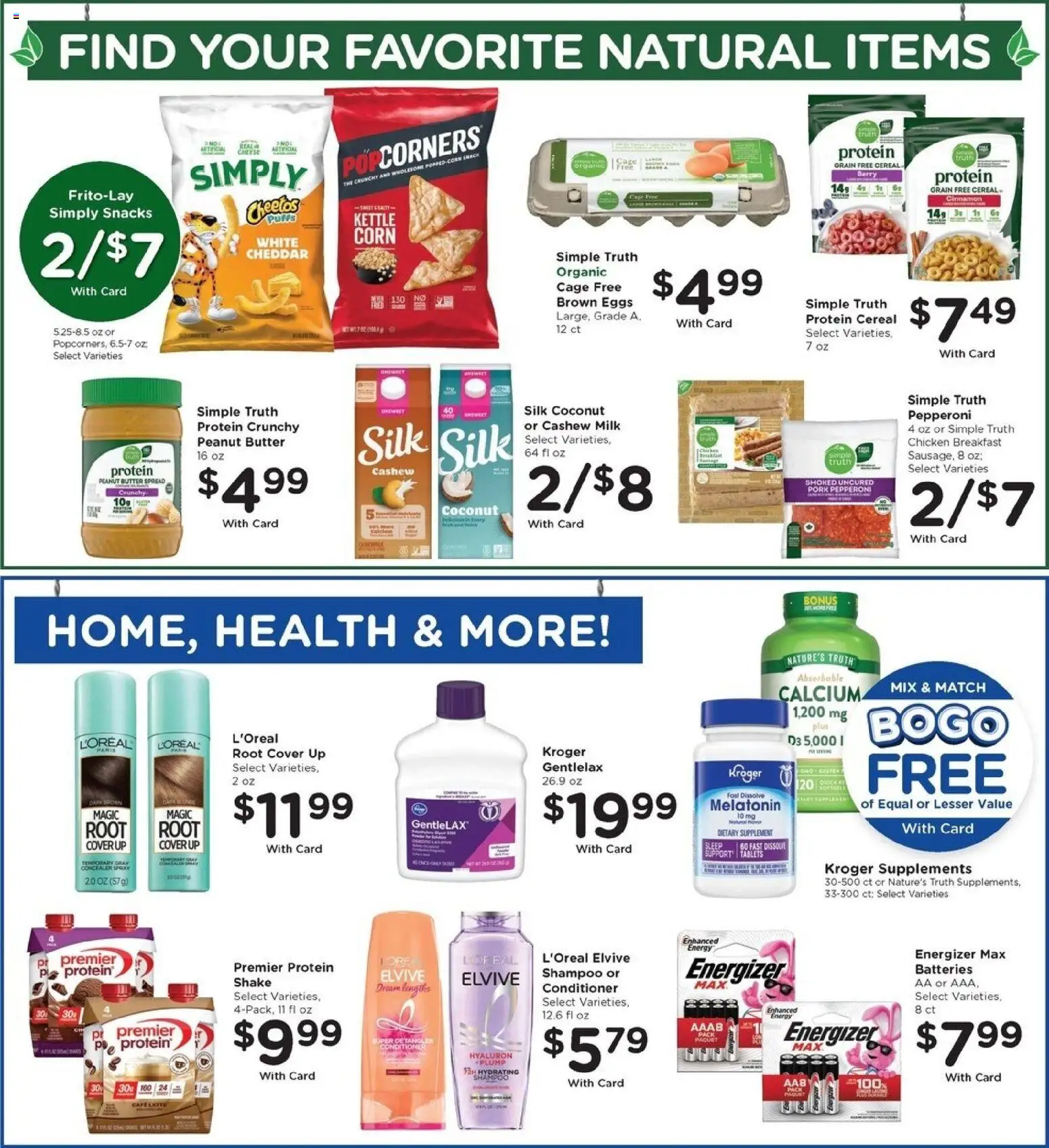 Kroger Weekly Ad - valid from 28.01.2026 | Page: 7 | Products: Corn, Conditioner, Milk, Eggs