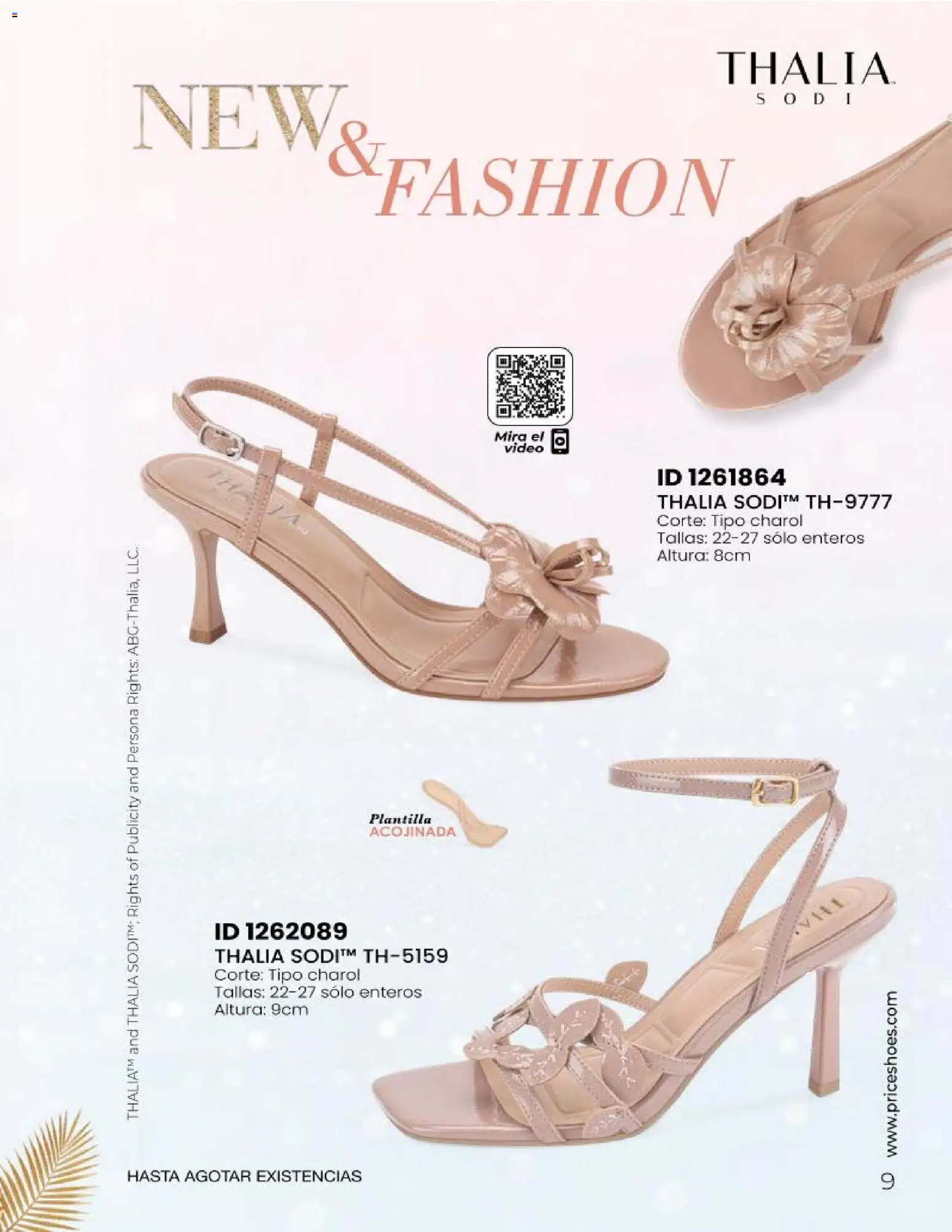 Nuevas ofertas de Price Shoes válidas en toda la República Mexicana desde el 23.04.2026. ¡Encuentra las mejores ofertas en Price Shoes catálogo Sandalias Fiesta & Vestir! | Página: 9 | Productos: Video