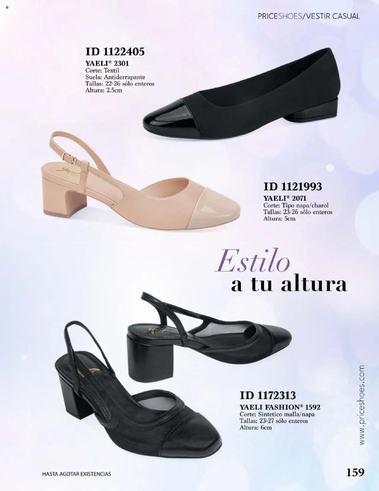 Nuevas ofertas de Price Shoes válidas en toda la República Mexicana desde el 05.08.2024. ¡Encuentra las mejores ofertas en Price Shoes catálogo Vestir Casual ! | Página: 159