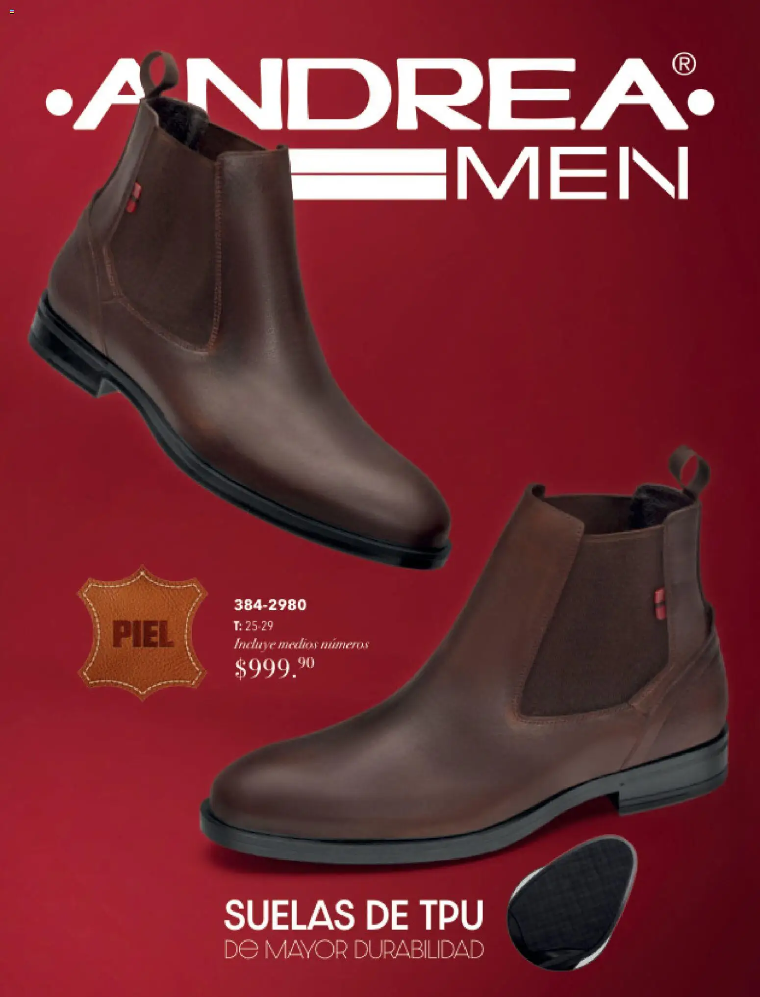 Nuevas ofertas de Andrea válidas en toda la República Mexicana desde el 26.11.2025. ¡Encuentra las mejores ofertas en Andrea catálogo Invierno! | Página: 187