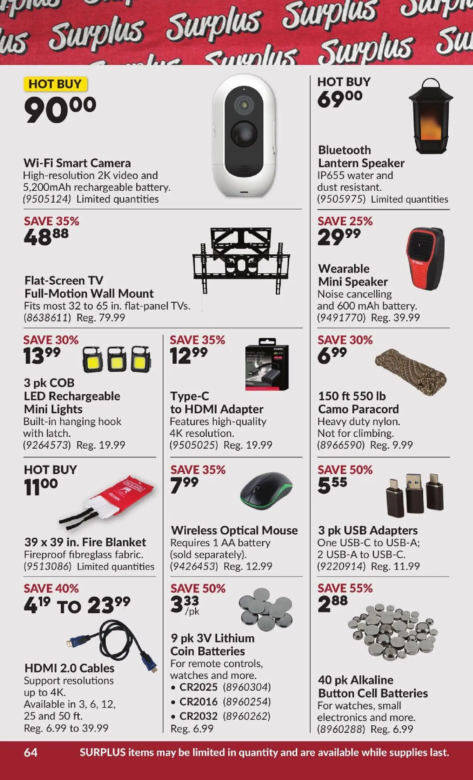 Princess Auto flyer valid from 18.11.2025 | Page: 77 | Products: Tv, Video, Camera, Adapter