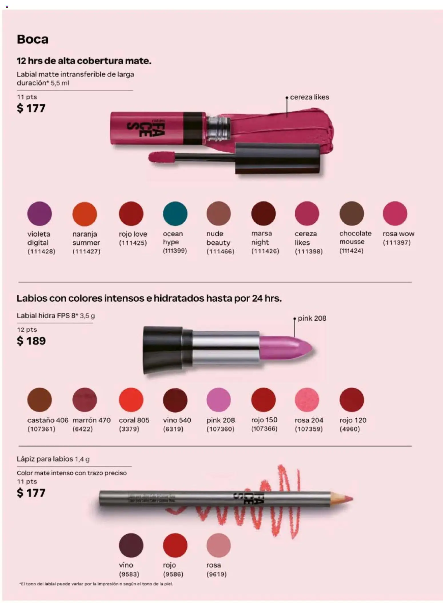 Nuevas ofertas de Natura válidas en toda la República Mexicana desde el 24.04.2026. ¡Encuentra las mejores ofertas en Natura campaña 7 2026! | Página: 76 | Productos: Chocolate, Mousse, Mate, Vino