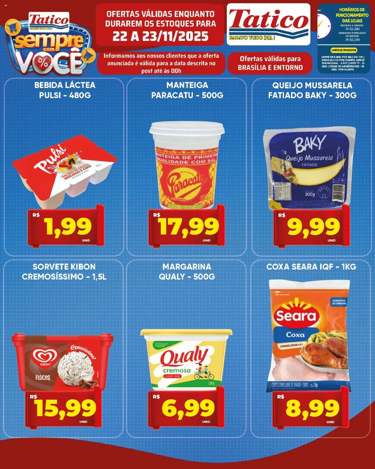 Tatico Folheto - válido de 22.11.2025 | Página: 10 | Produtos: Flocos, Salada, Bebida, Margarina