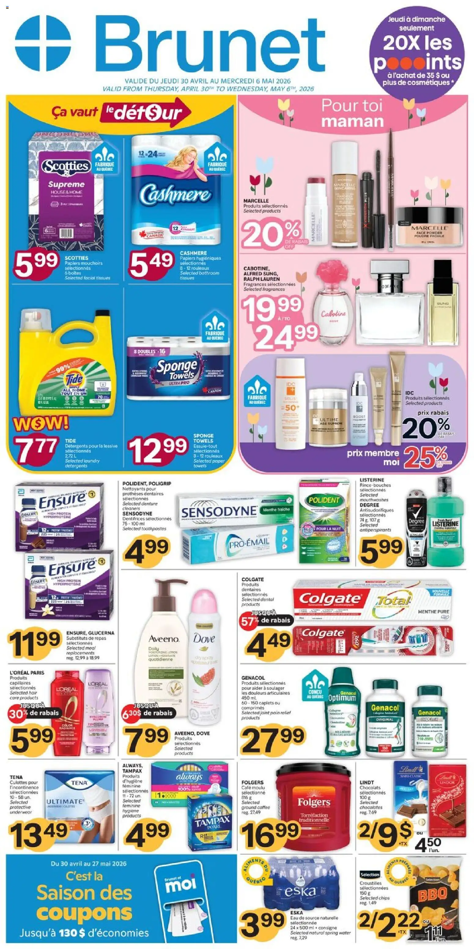 Brunet Flyer from Apr 30, 2026 - Unlock Huge Savings | Canada