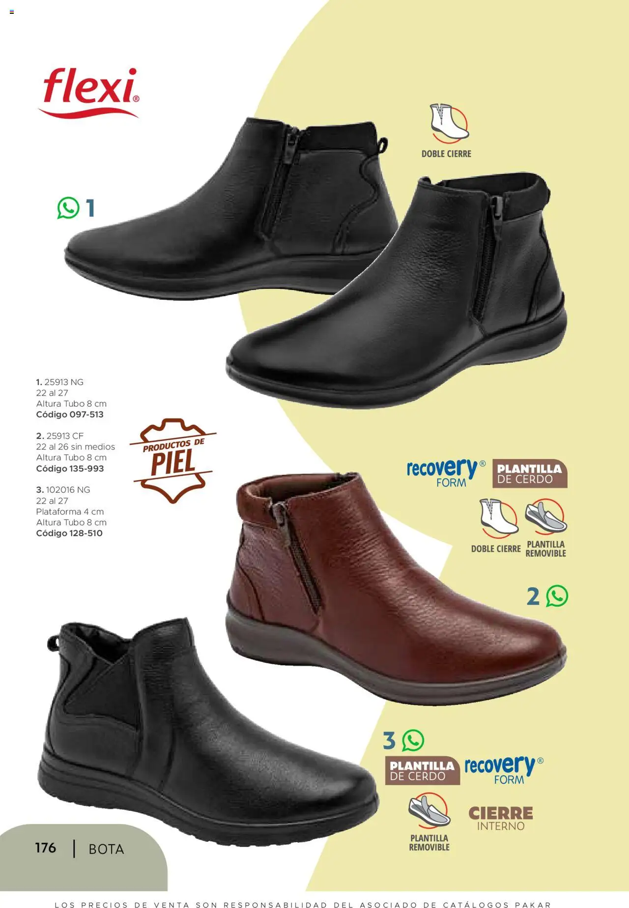 Nuevas ofertas de SC Pakar válidas en toda la República Mexicana desde el 24.07.2025. ¡Encuentra las mejores ofertas en SC Pakar - Catálogo Bota! | Página: 176 | Productos: Cerdo