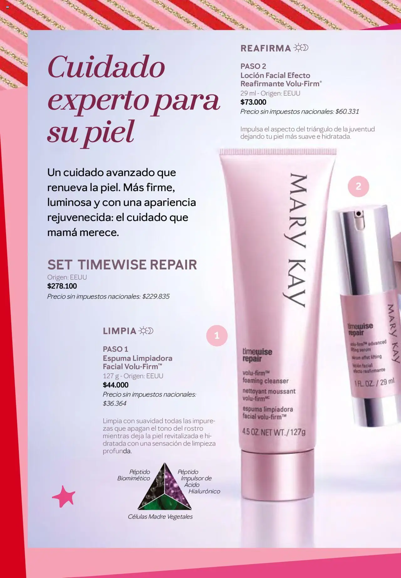 Mary Kay - Catálogo Especial Día de la Madre │ válido desde el 18.09.2025 | Página: 30 | Productos: Serum, Loción, Espuma