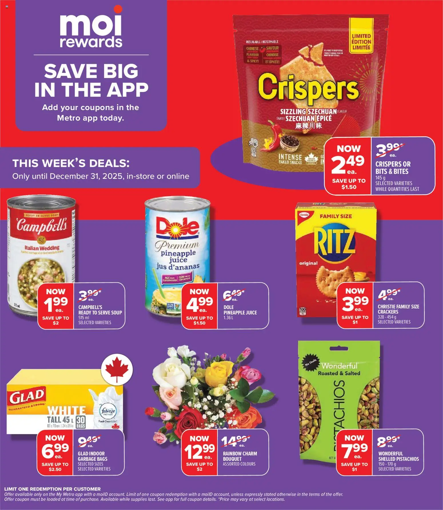 Metro flyer valid from 25.12.2025 | Page: 4 | Products: Pineapple, Juice