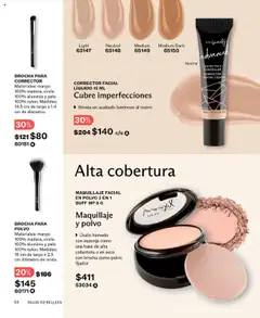 Vista previa de JAFRA - Catálogo, nuevo folleto de la tienda, válido en México a partir del 01.10.2025 | Página: 54 | Productos: Fijador, Mango, Maquillaje, Polvo