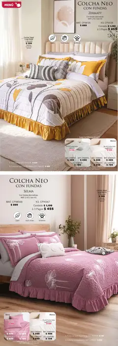 Vista previa de Colchas Concord catálogo, nuevo folleto de la tienda, válido en México a partir del 01.02.2026 | Página: 70