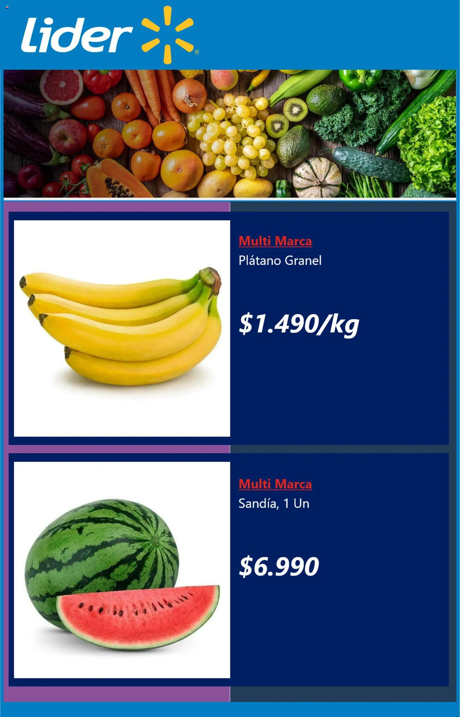 Lider ofertas  │ válido desde el 04.12.2025 | Página: 5 | Productos: Plátano