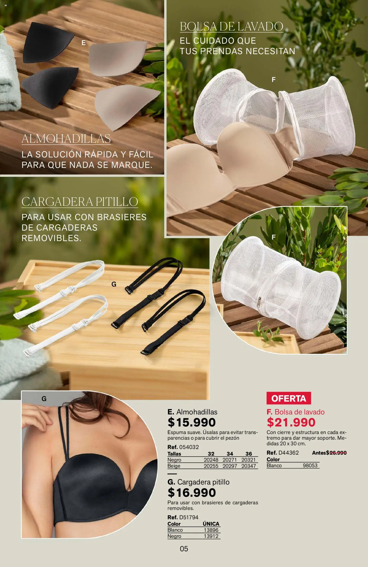 Leonisa revista - valida desde el 27.04.2026 | Página: 5 | Productos: Pitillo, Espuma, Bolsa